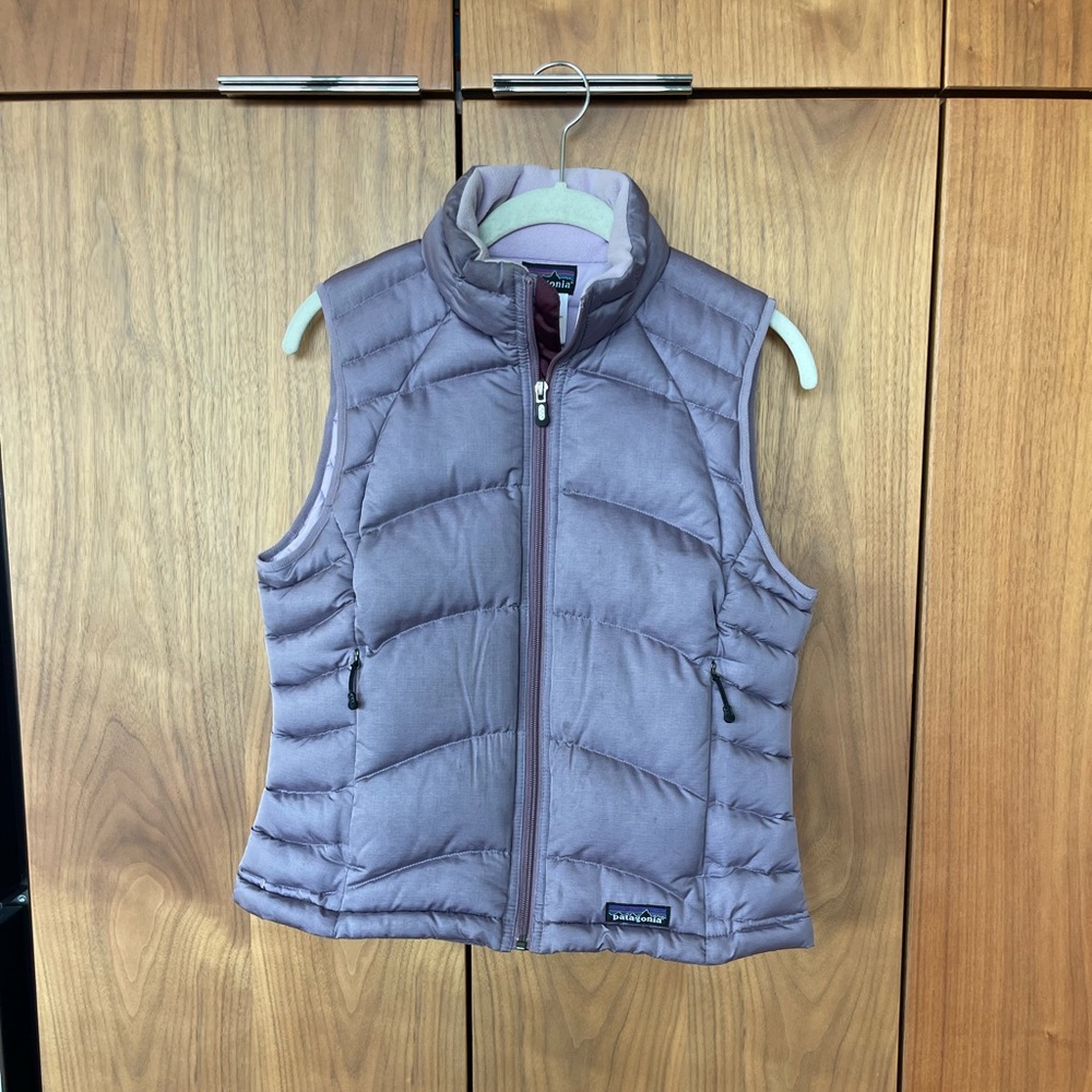 Purple Patagonia Women's Puffer Vest